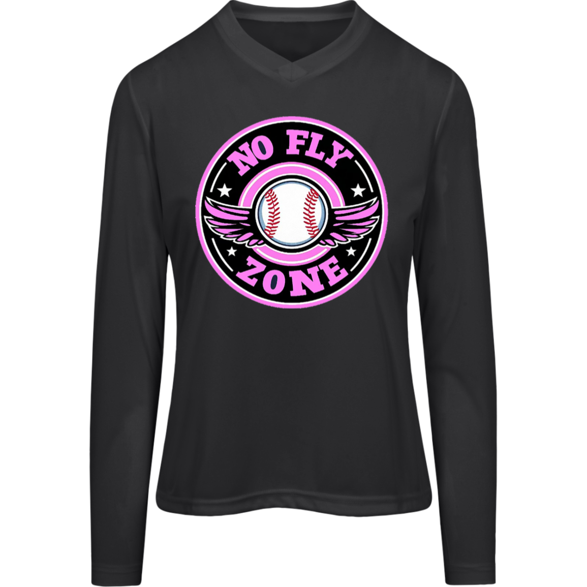 NFZ Baseball Women's Moisture Wicking, UV 40+ LS Tee