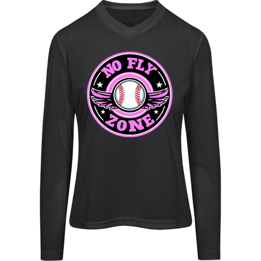 NFZ Baseball Women's Moisture Wicking, UV 40+ LS Tee