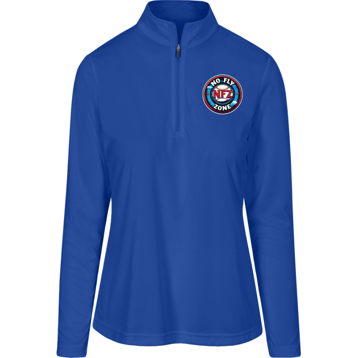 NFZ Baseball Womens Quarter Zip - multiple colors