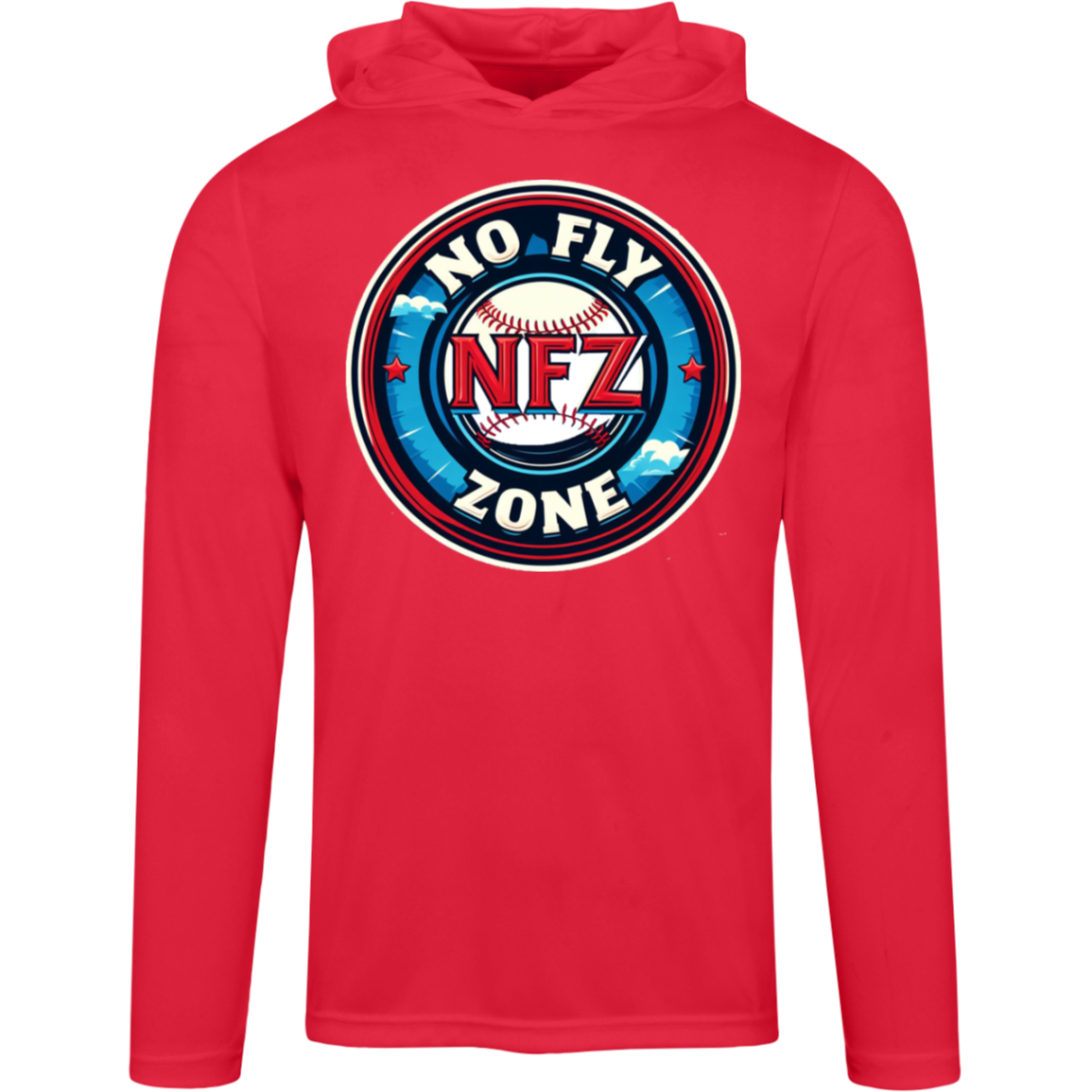 NFZ Mens Moisture Wicking Hooded Tee