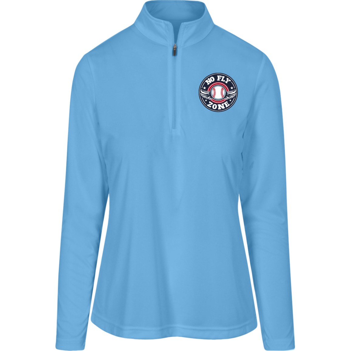 NFZ Baseball Womens Quarter Zip - multiple colors