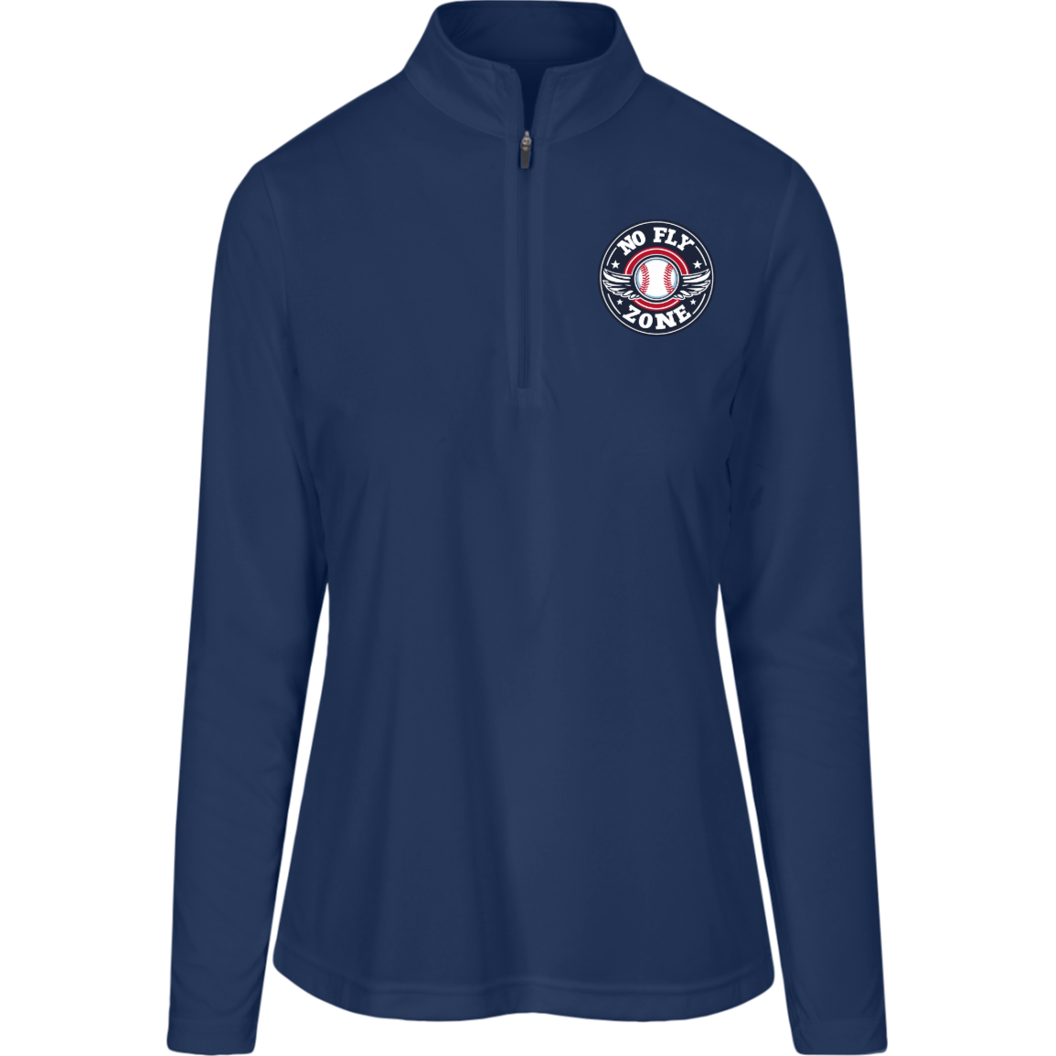 NFZ Baseball Womens Quarter Zip - multiple colors