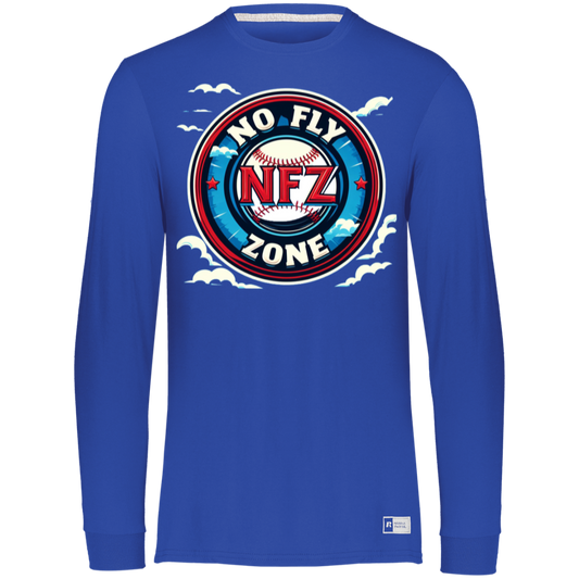 NFZ Baseball Dri-Power Long Sleeve Tee - Royal Blue