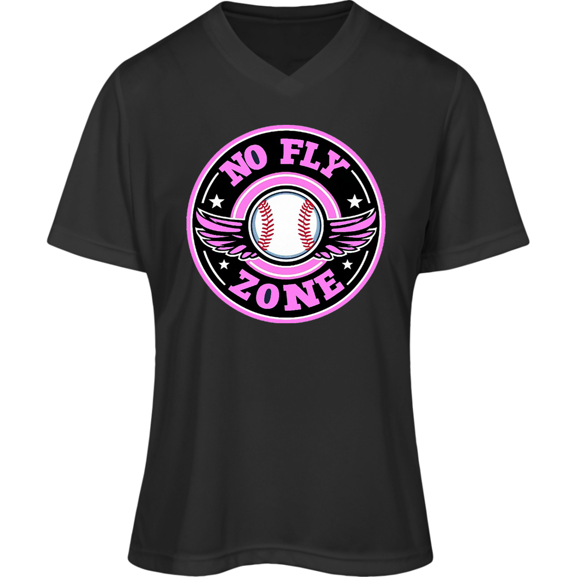 NFZ Baseball Women's Moisture Wicking, UV 40+ Tee