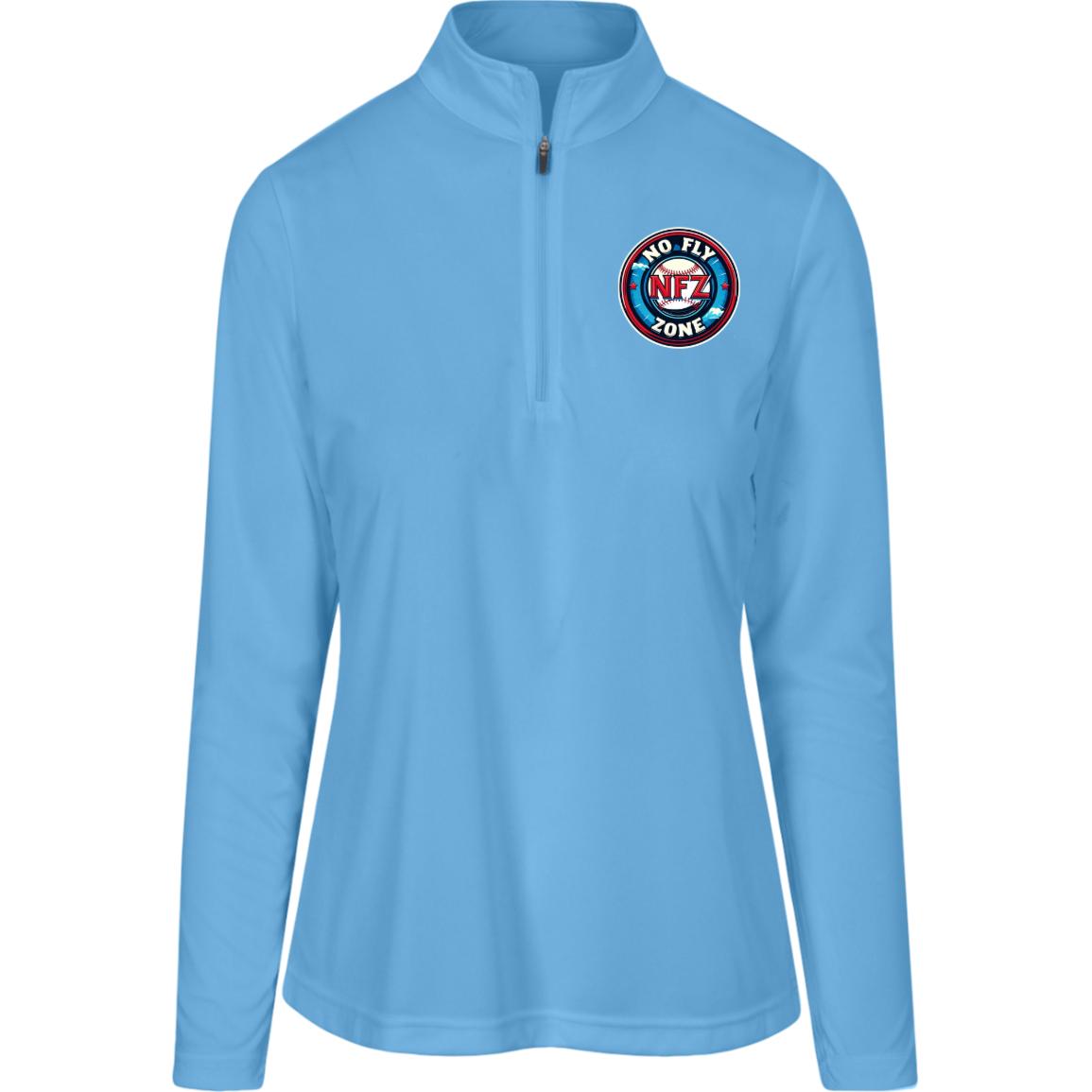 NFZ Baseball Womens Quarter Zip - multiple colors