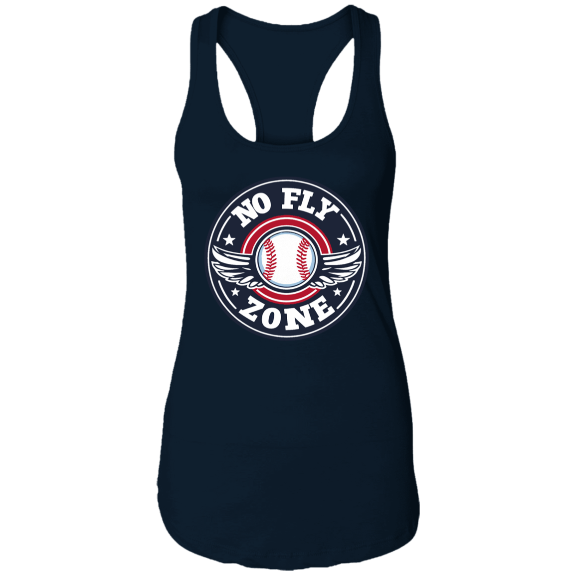 NFZ Baseball - Women's Ideal Racerback Tank - colors