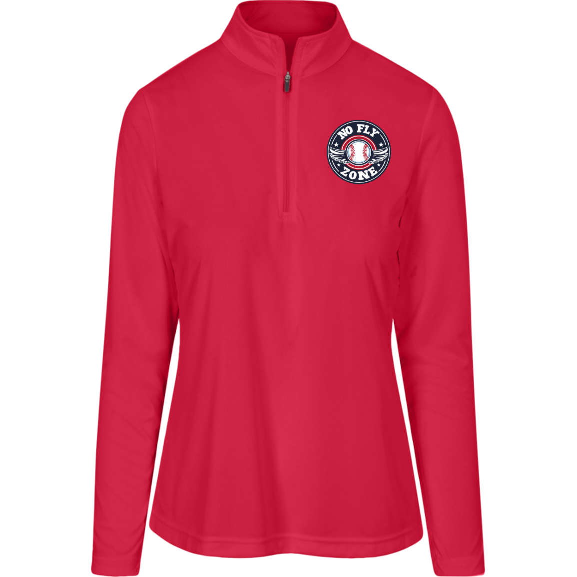 NFZ Baseball Womens Quarter Zip - multiple colors