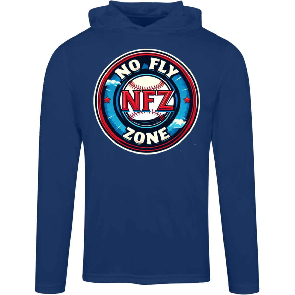 NFZ Mens Moisture Wicking Hooded Tee