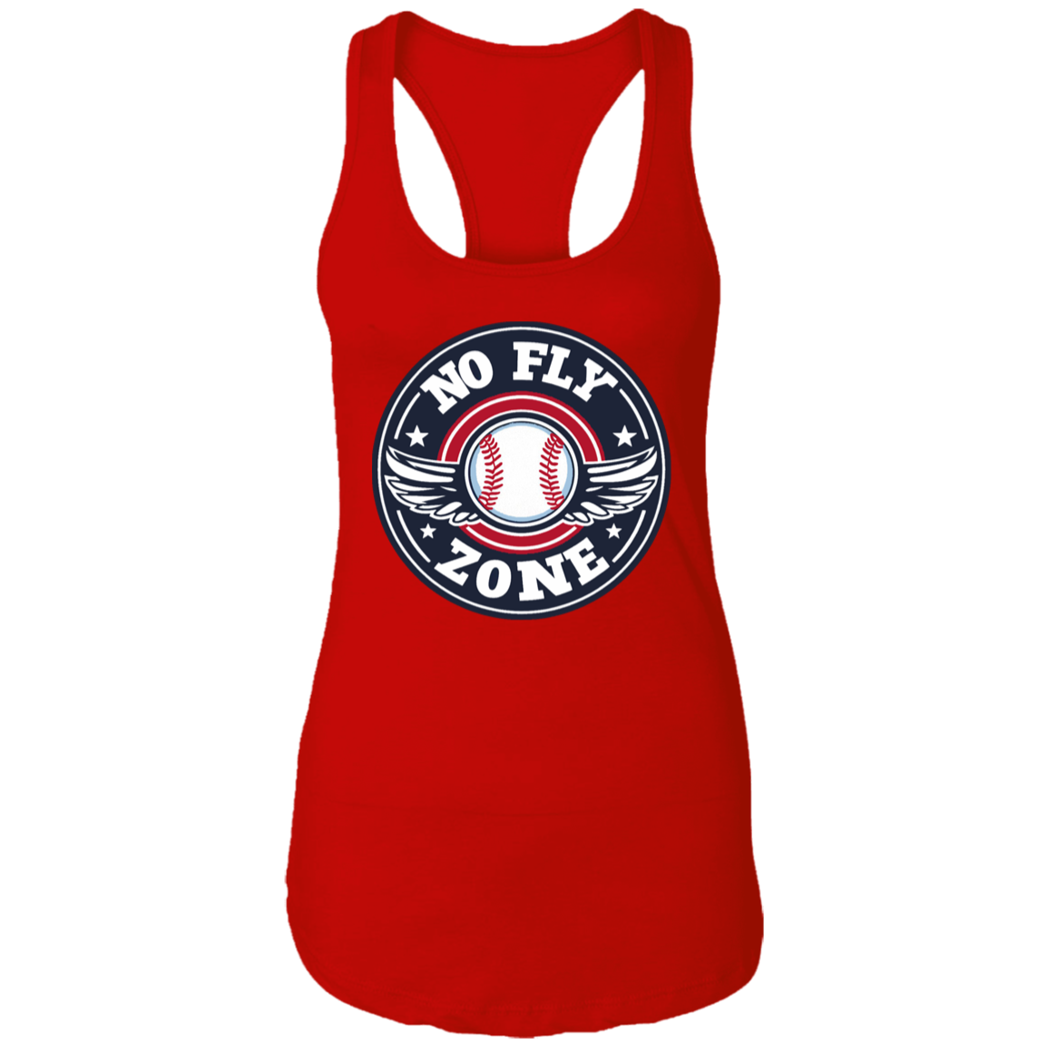 NFZ Baseball - Women's Ideal Racerback Tank - colors