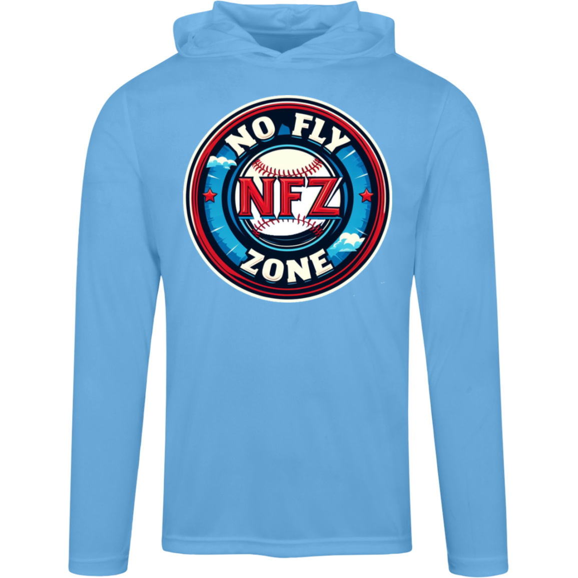 NFZ Mens Moisture Wicking Hooded Tee