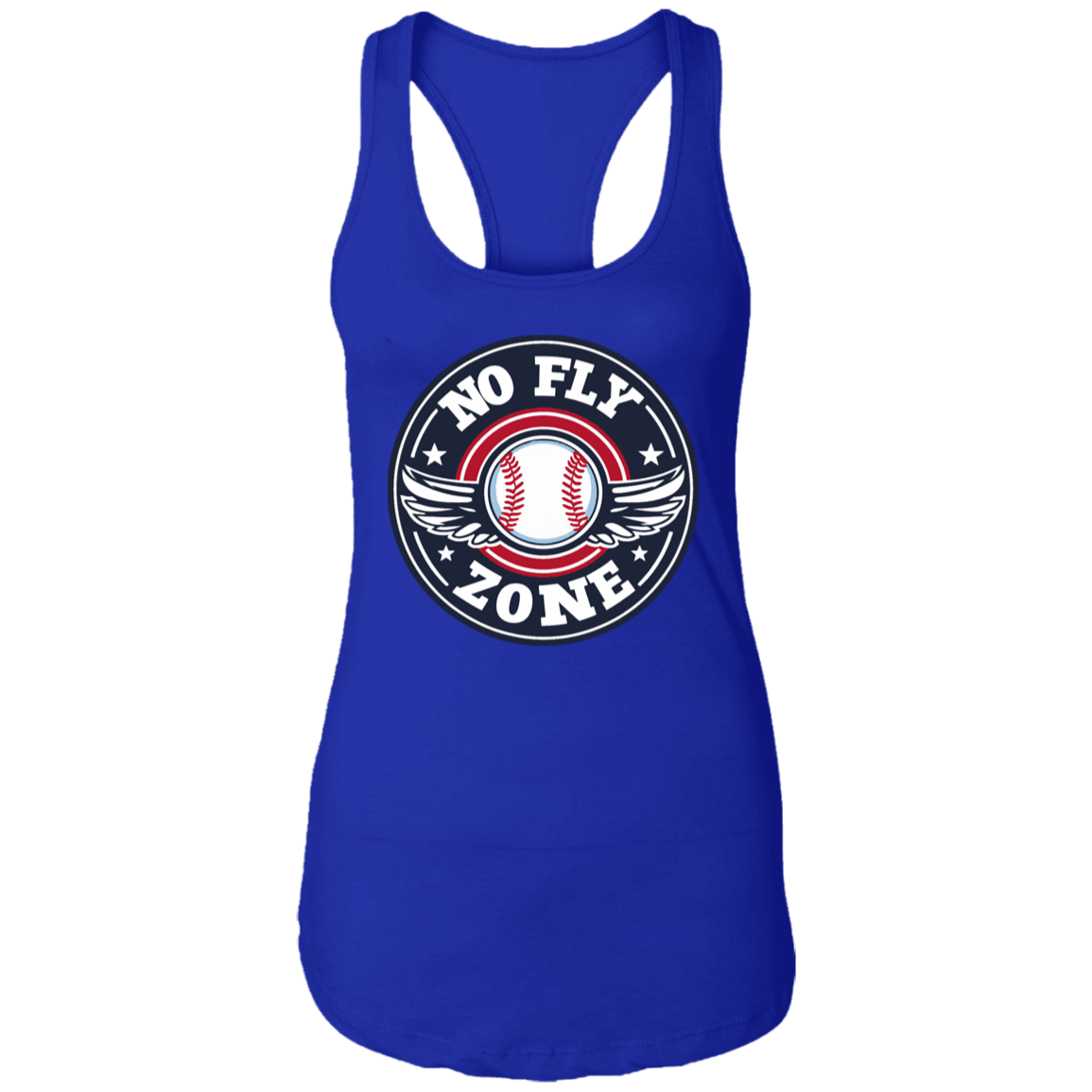 NFZ Baseball - Women's Ideal Racerback Tank - colors