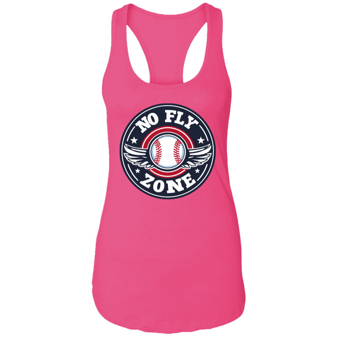 NFZ Baseball - Women's Ideal Racerback Tank - colors