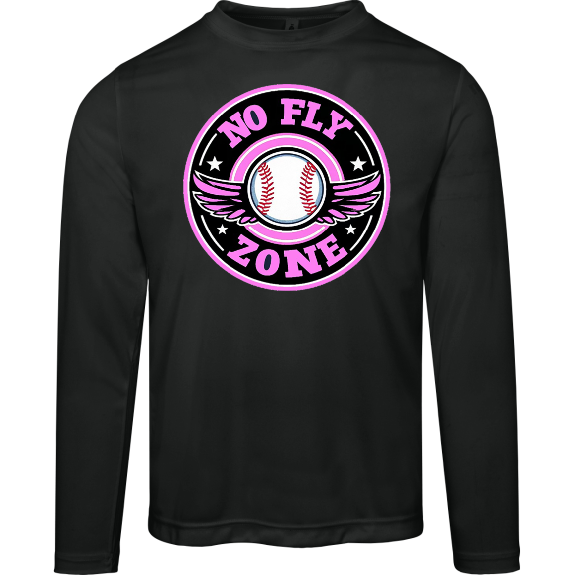 NFZ Baseball Men's Moisture Wicking, UV 40+ LS Tee