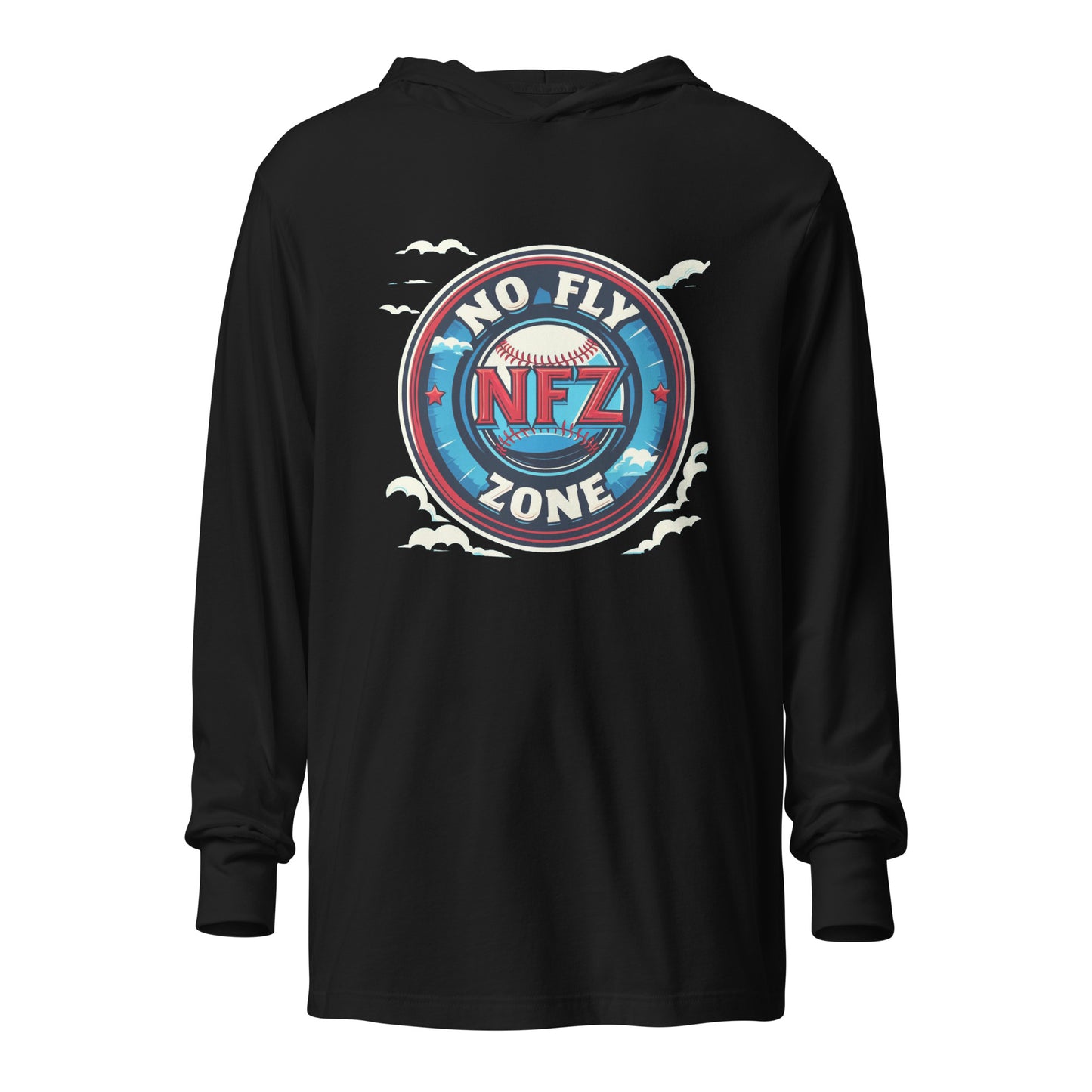 NFZ Baseball - Hooded long-sleeve tee