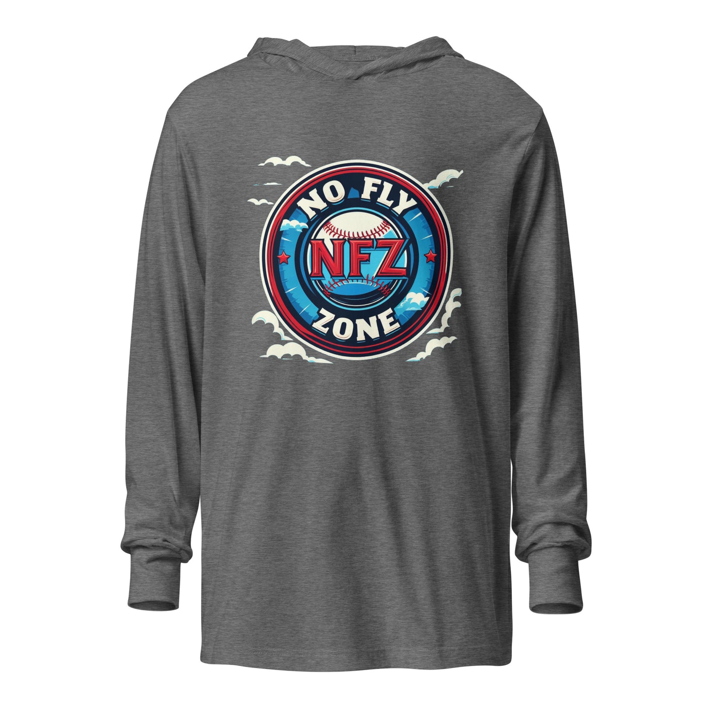 NFZ Baseball - Hooded long-sleeve tee