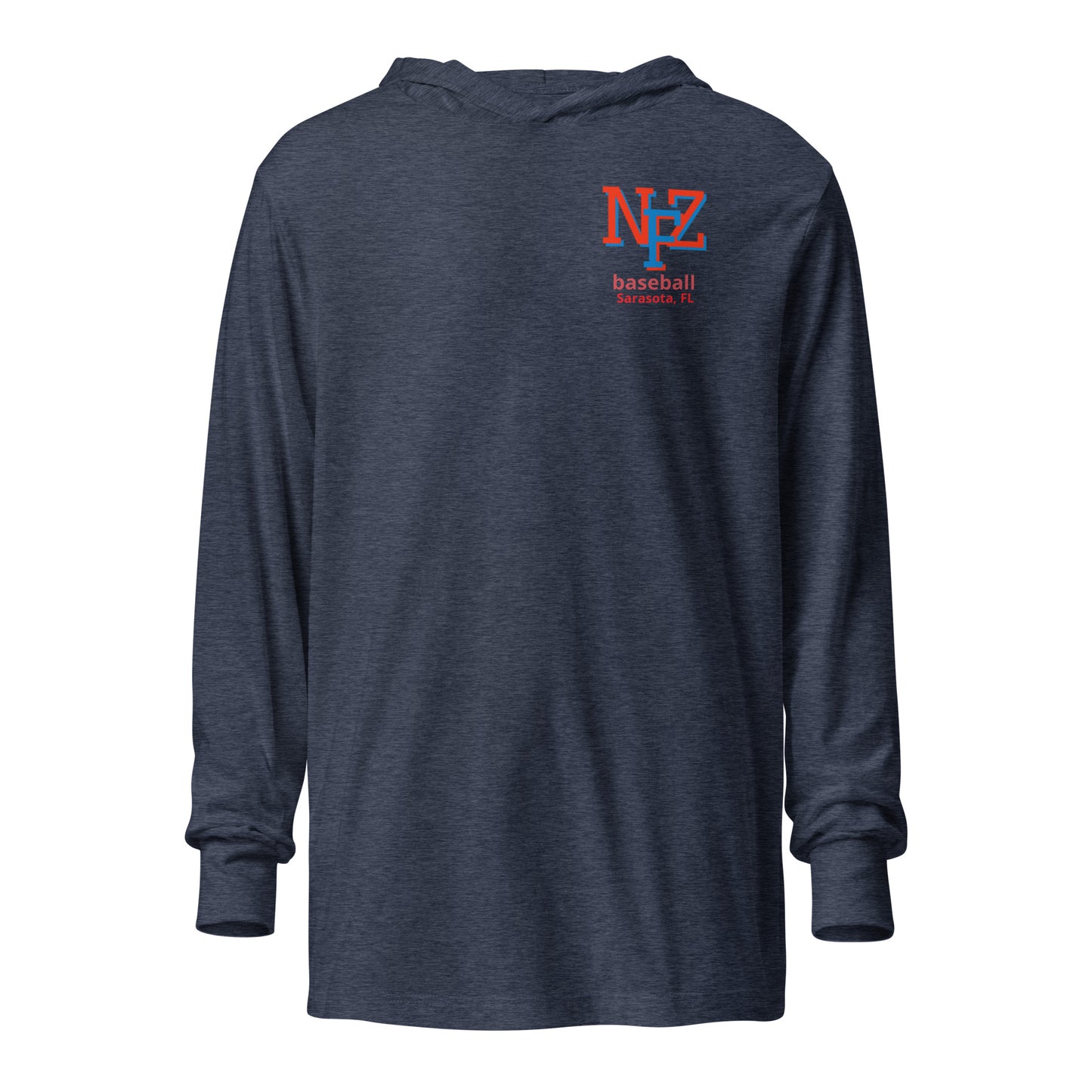 NFZ Baseball - Hooded long-sleeve tee