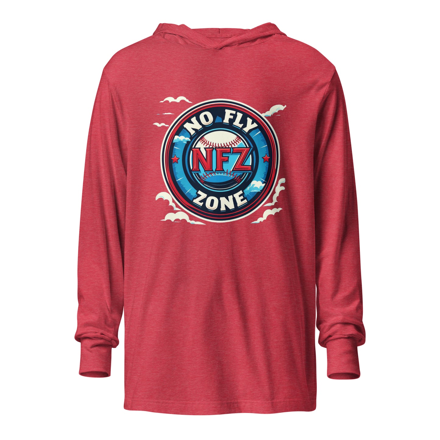 NFZ Baseball - Hooded long-sleeve tee